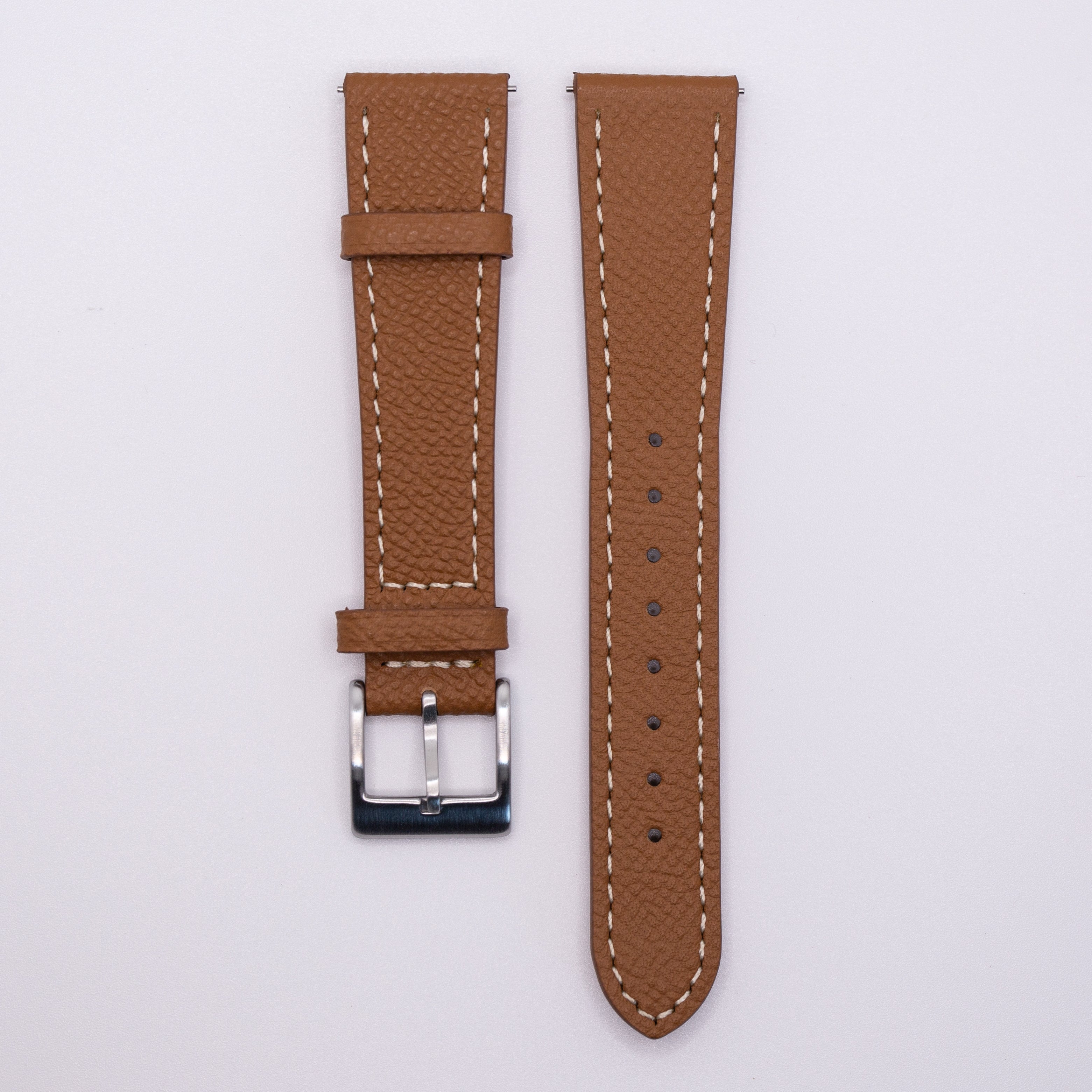 Speedmaster Leather Watch Strap Cognac