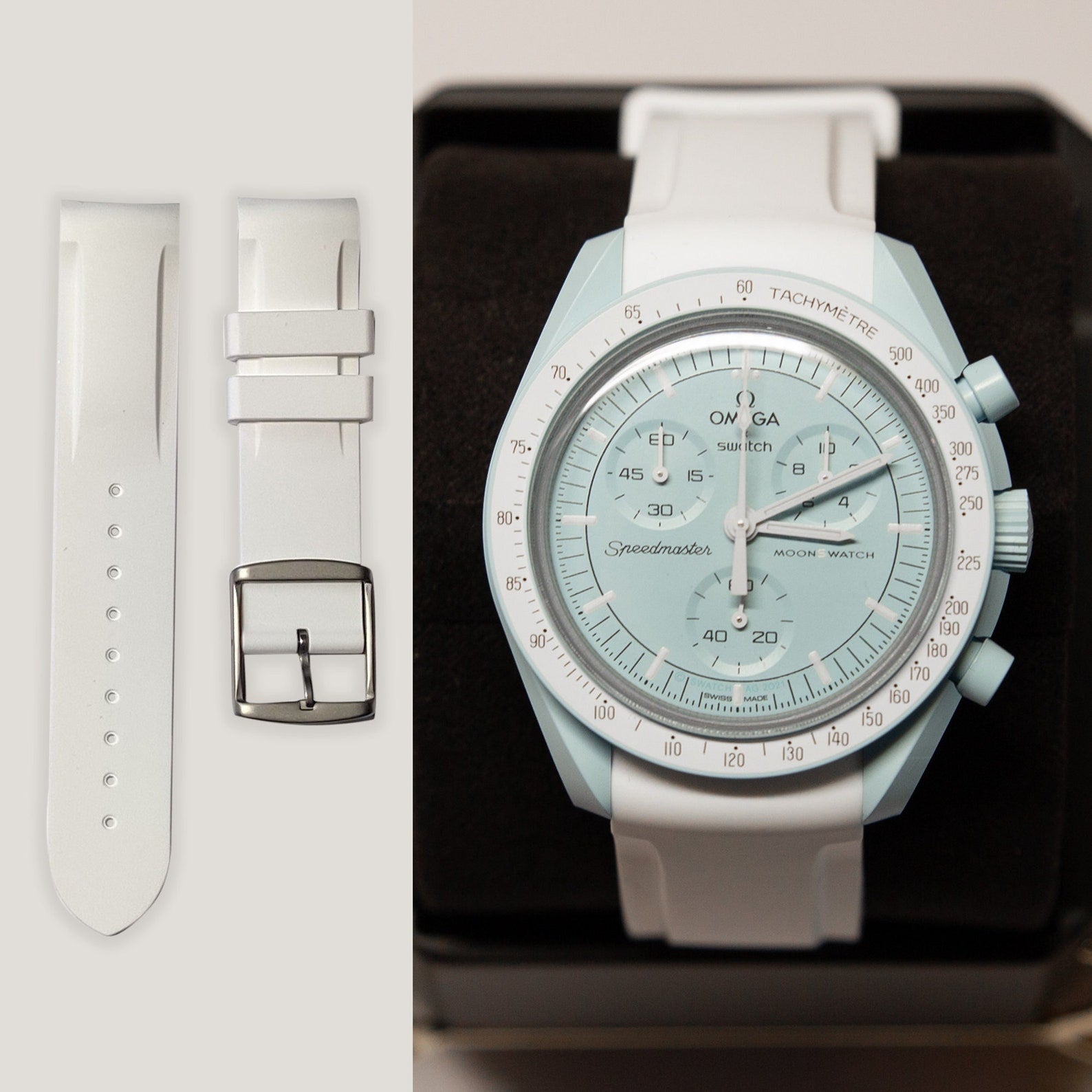 MoonSwatch Classic Strap White