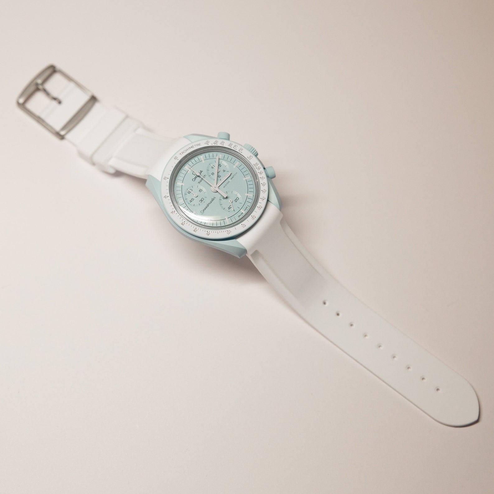 MoonSwatch Classic Strap White
