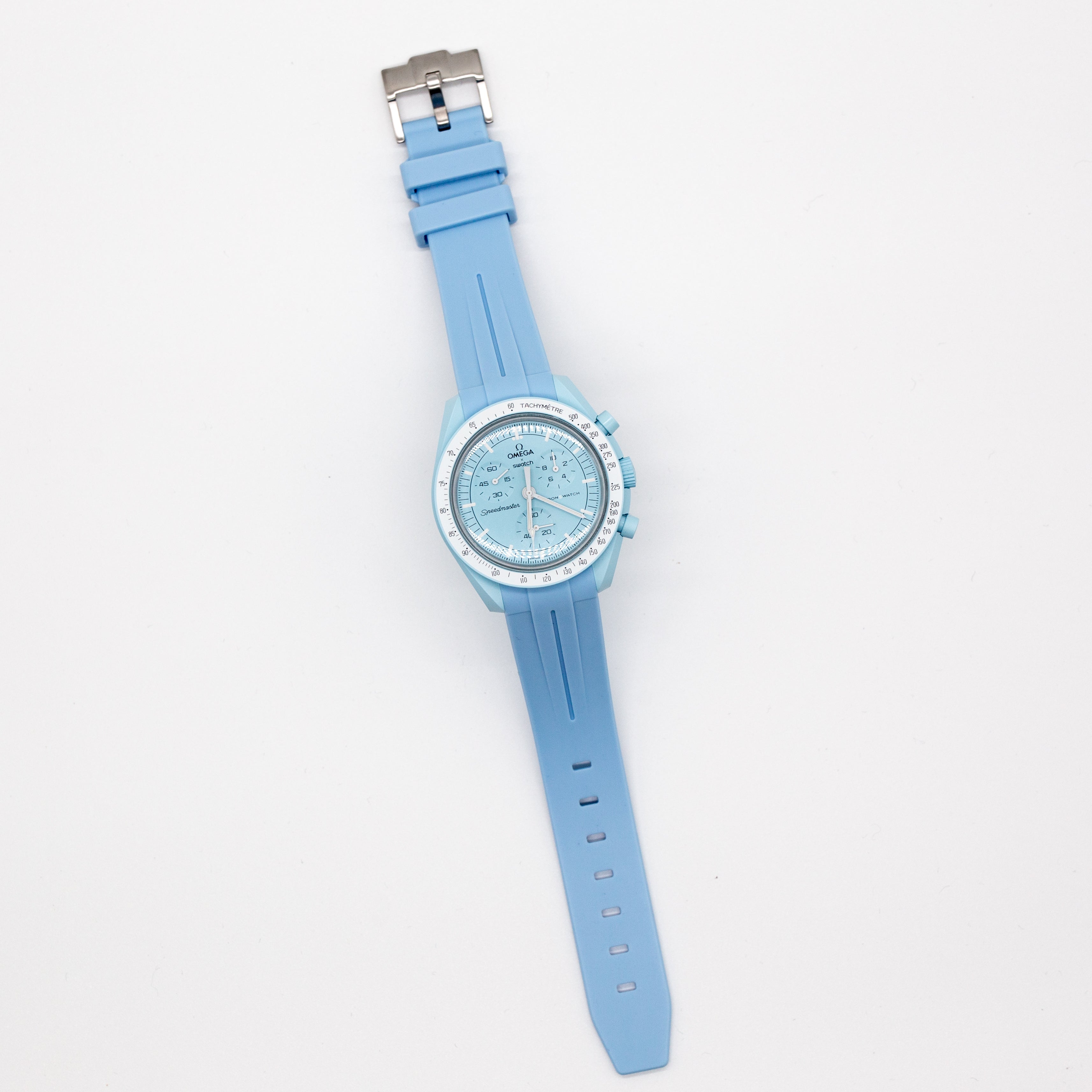 MoonSwatch Luxury Strap Sky Blue