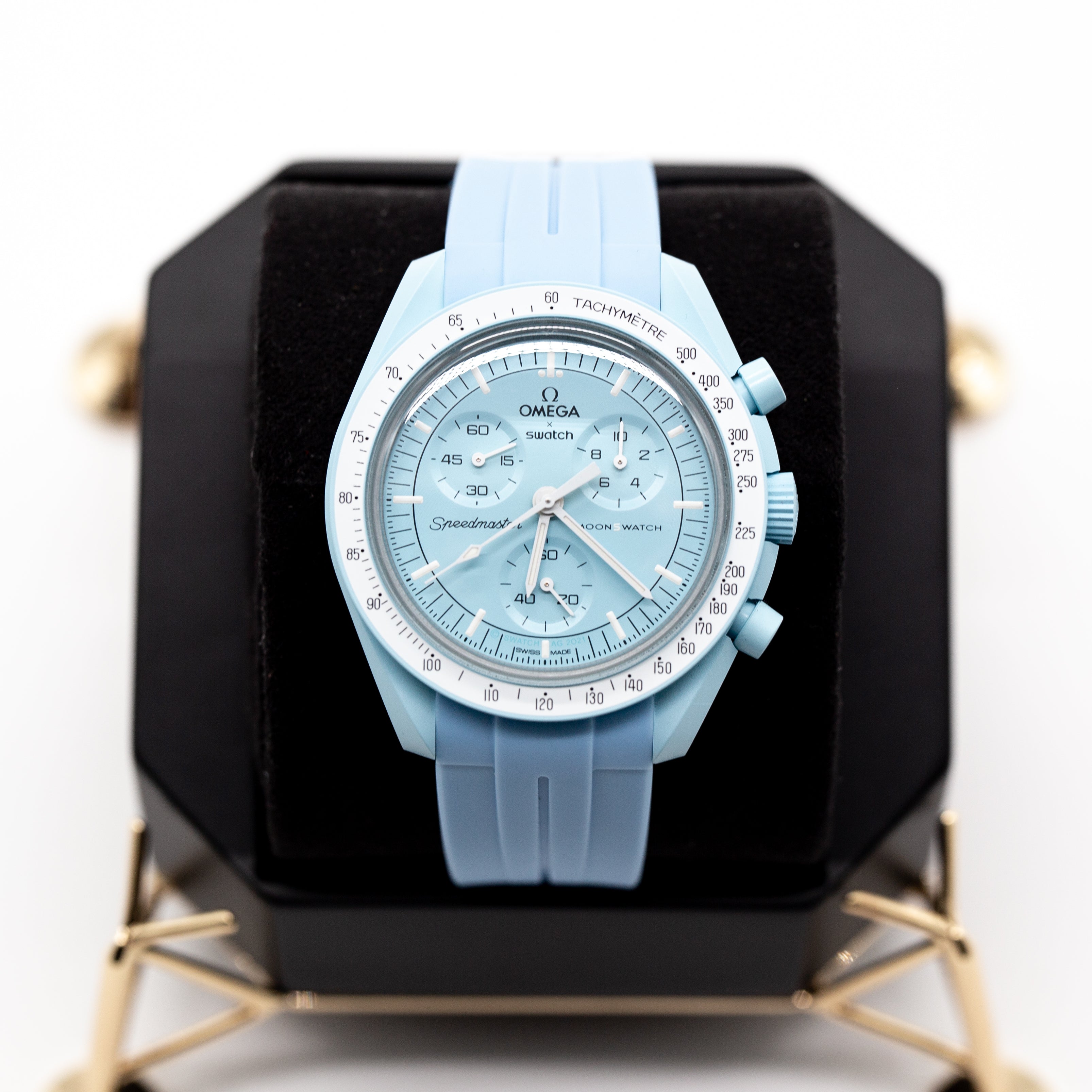 MoonSwatch Luxury Strap Sky Blue