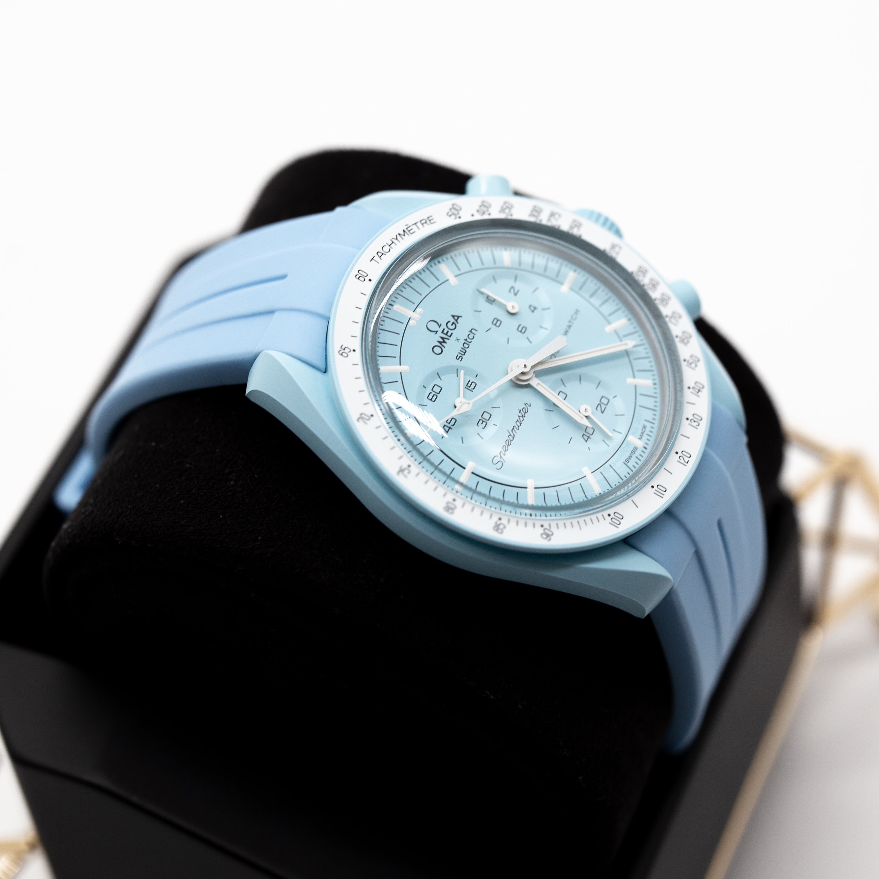 MoonSwatch Luxury Strap Sky Blue