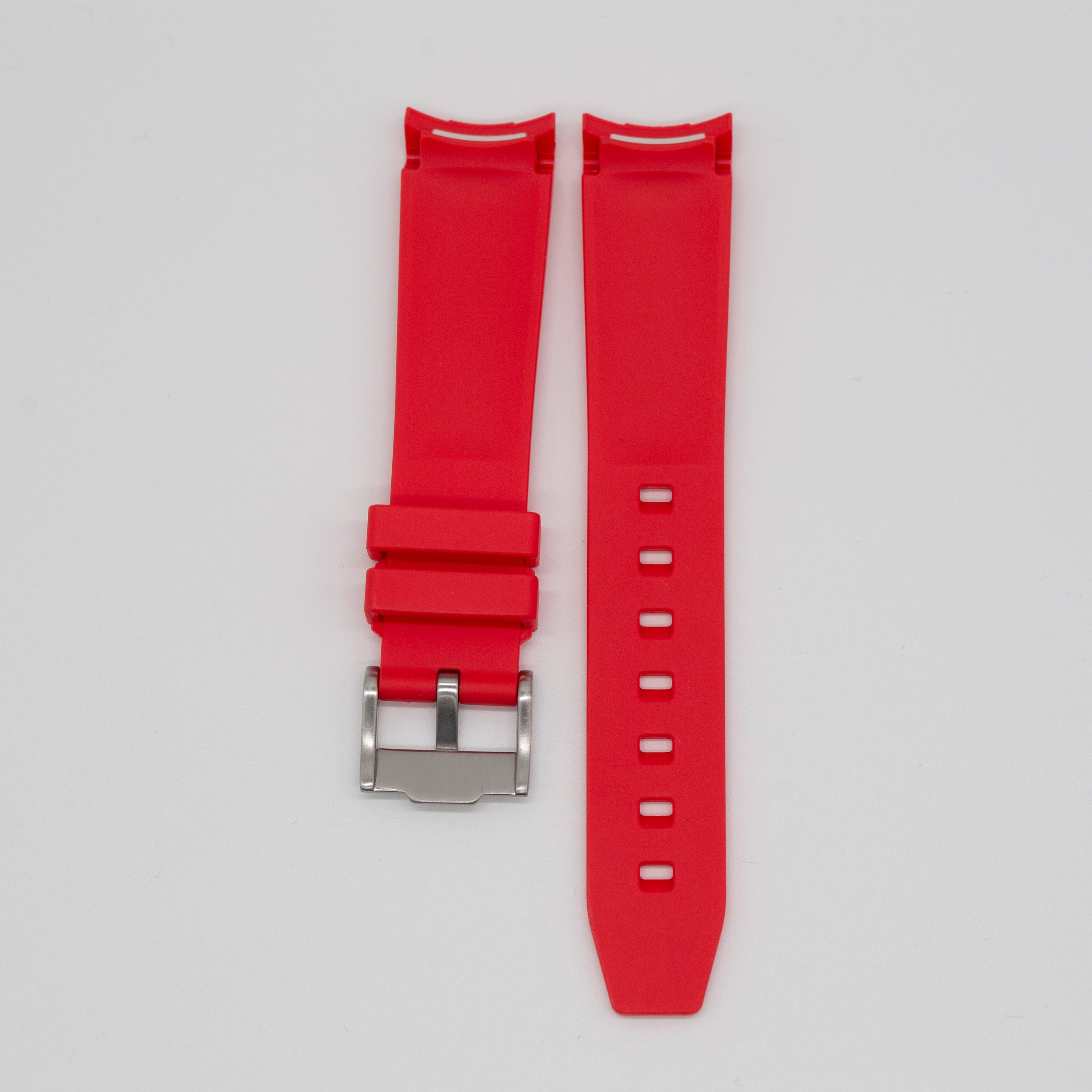 MoonSwatch Sleak Luxury Strap Red