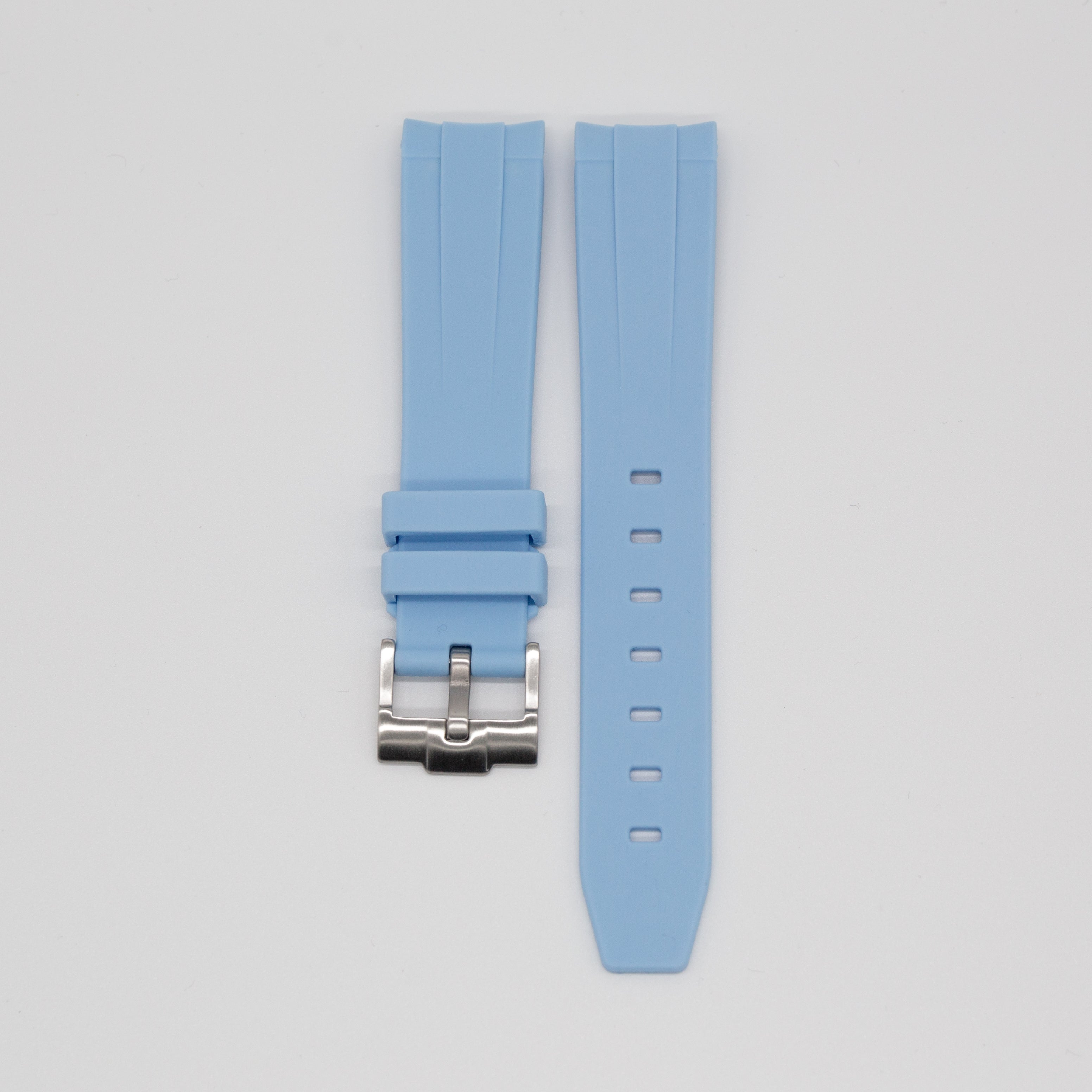 MoonSwatch Sleak Luxury Strap Sky Blue