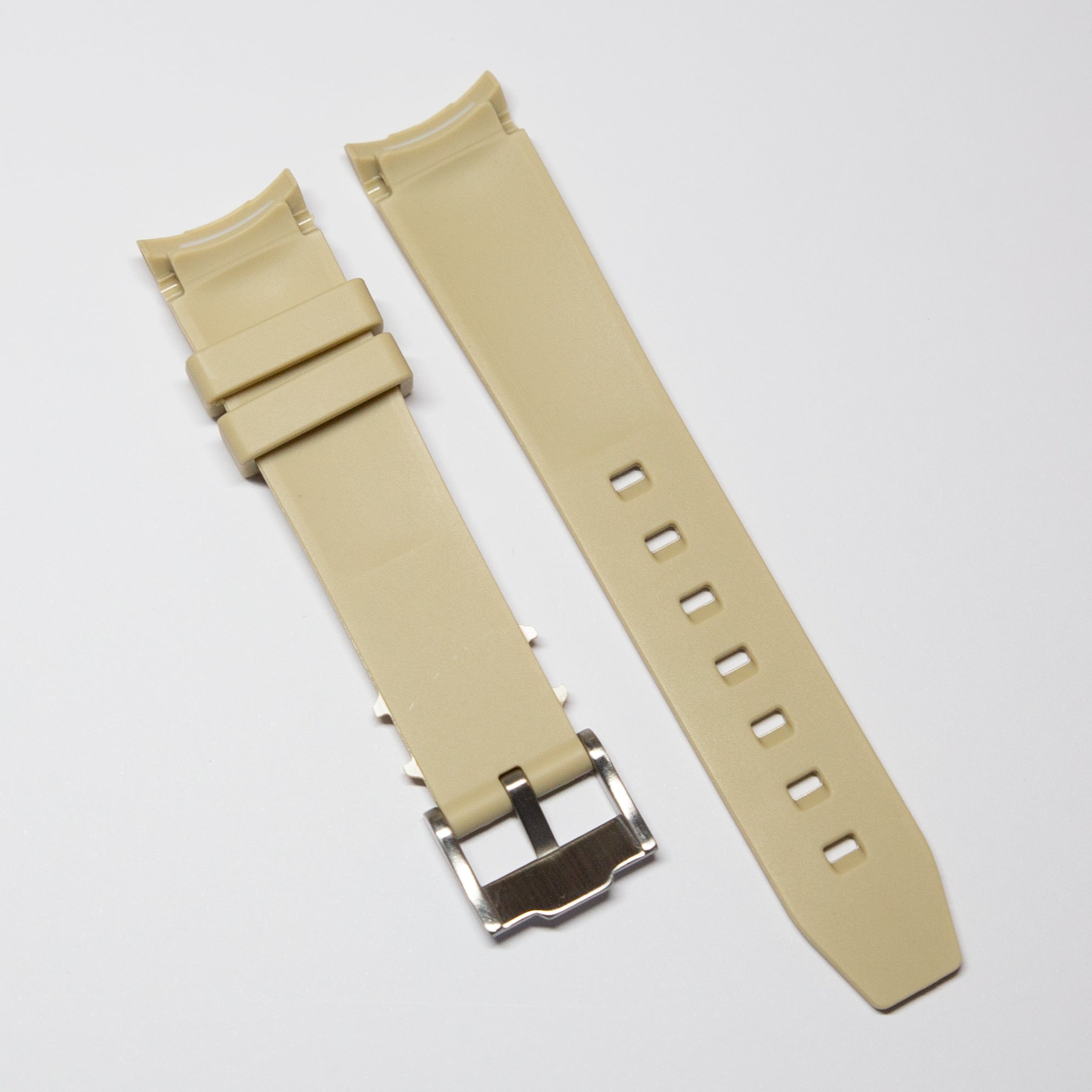 MoonSwatch Luxury Strap Khaki