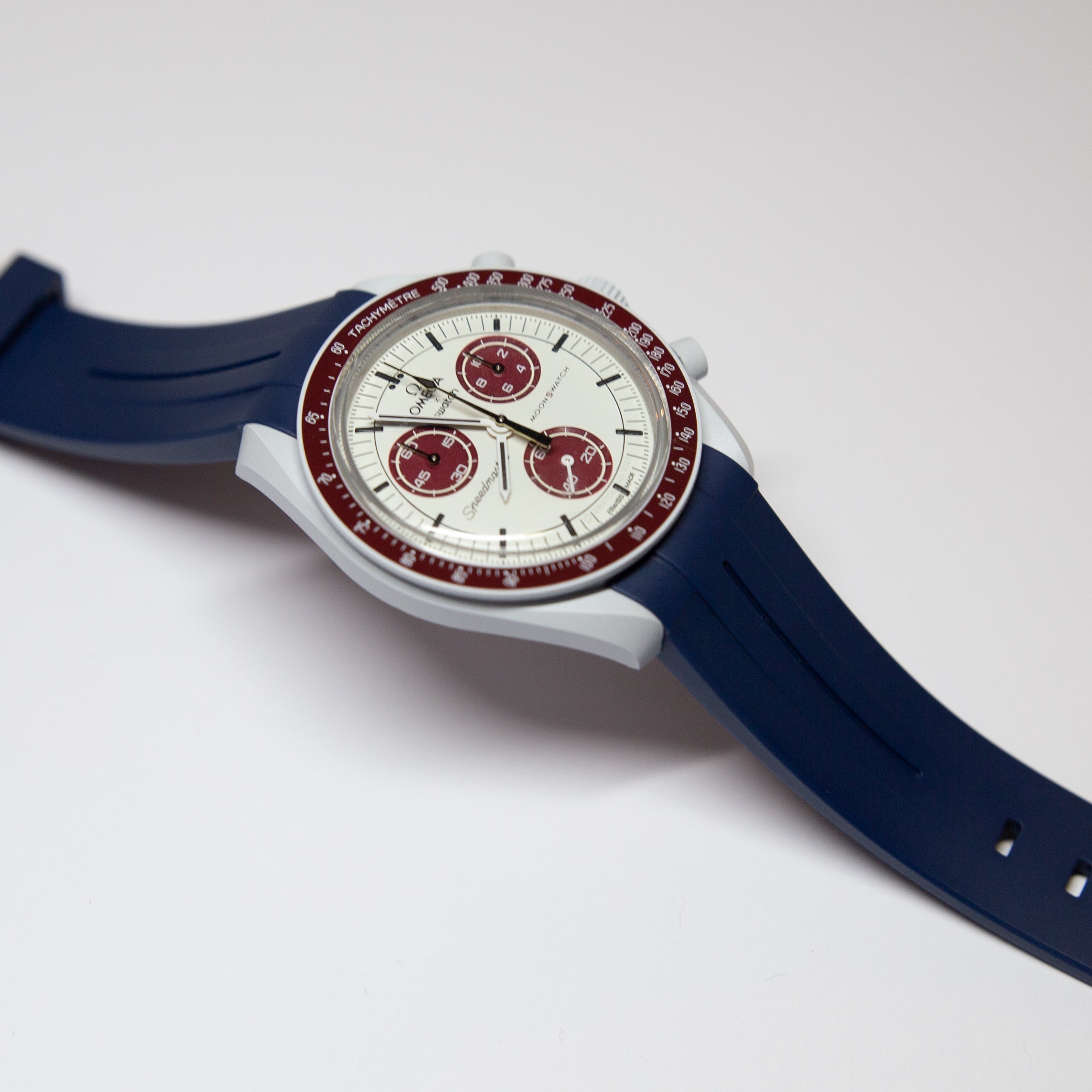 MoonSwatch Luxury Strap Dark Blue