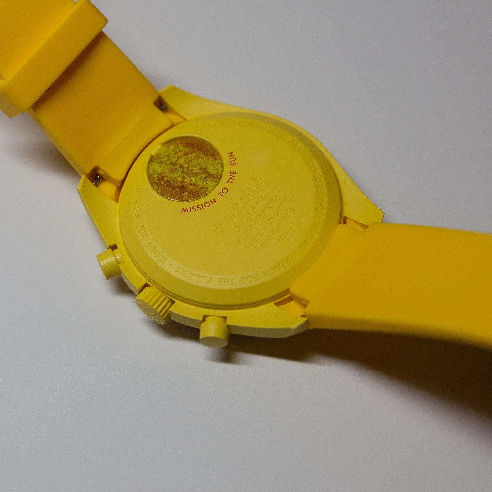 MoonSwatch Luxury Strap Yellow