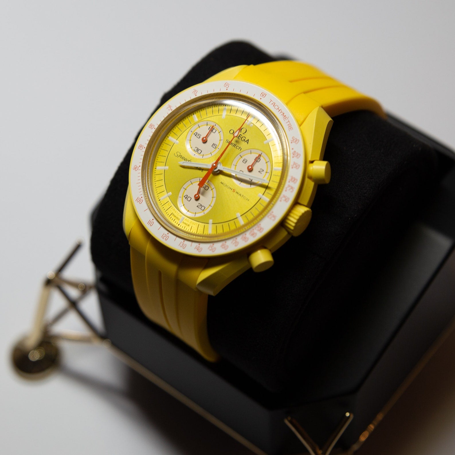 MoonSwatch Luxury Strap Yellow