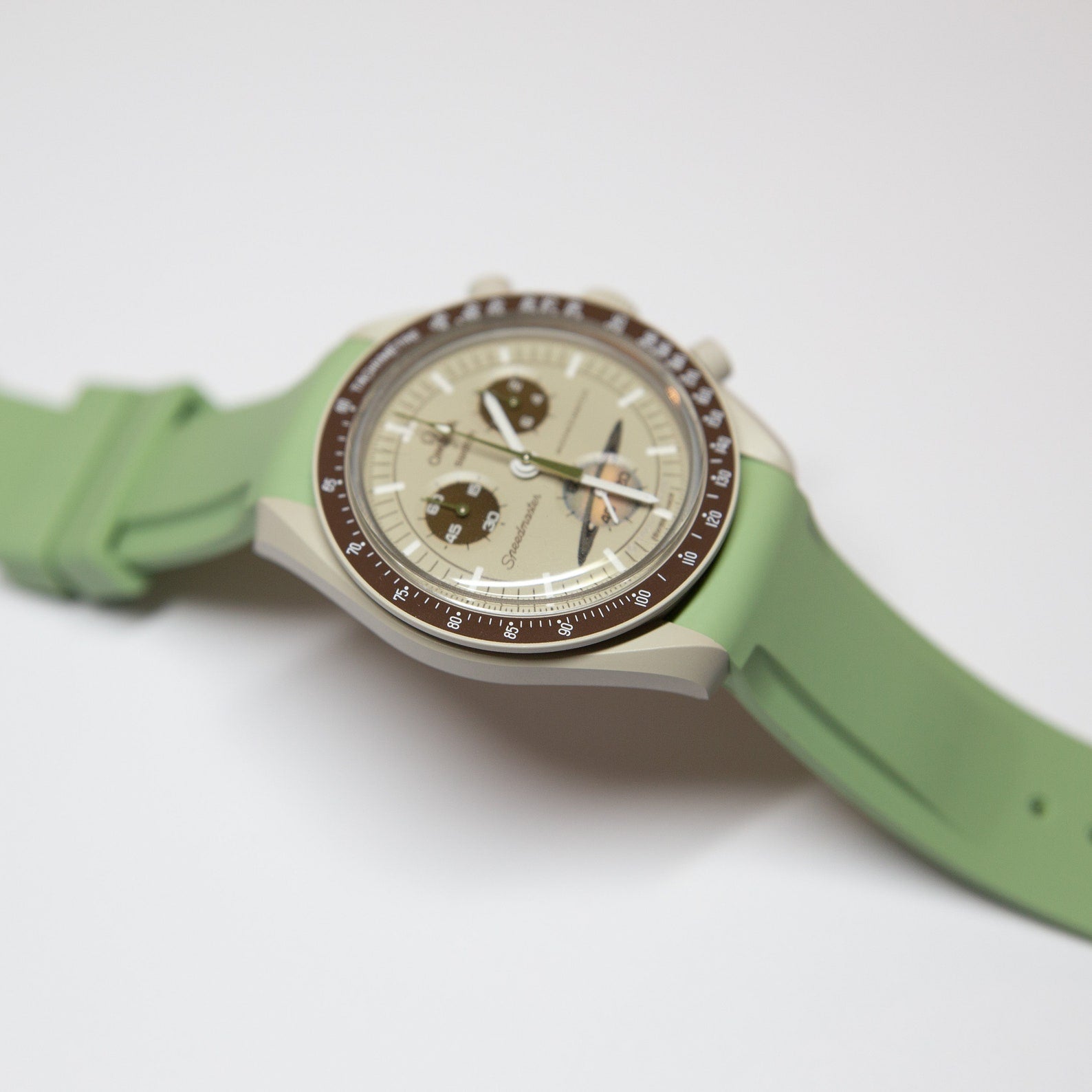 MoonSwatch Classic Strap Light Green