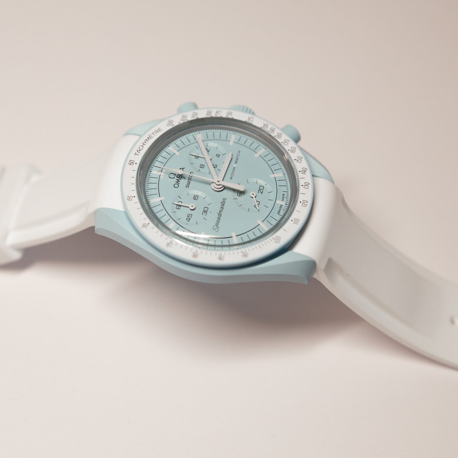 MoonSwatch Classic Strap White